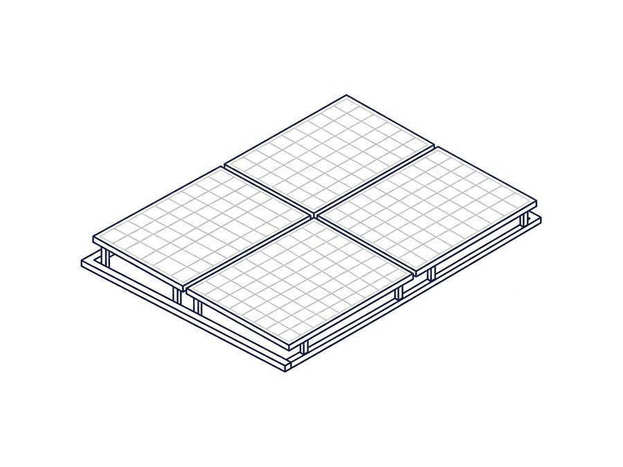 Solar PV line illustration